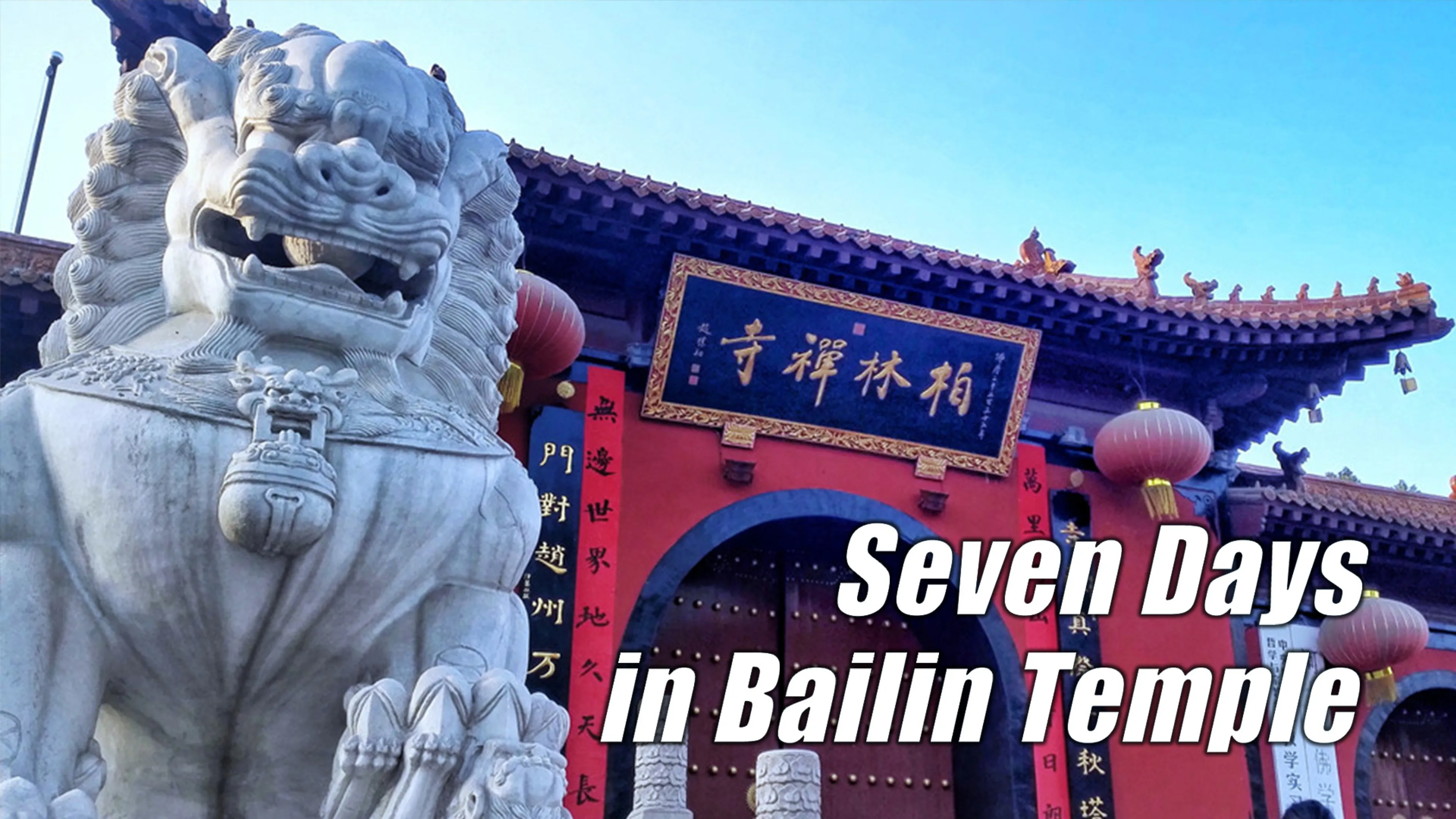 Seven Days in Bailin Temple poster